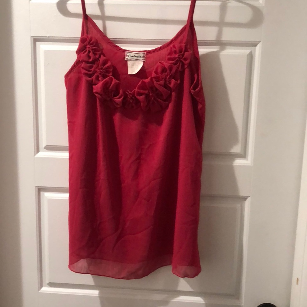 Hot pink tank